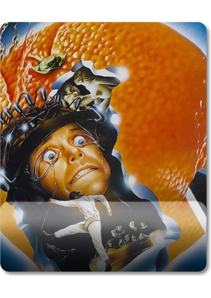 Otomatik Portakal Bilek Destekli Mousepad Model - 4
