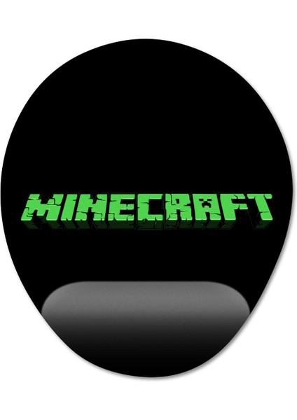 Minecraft Bilek Destekli Mousepad Model - 3 Oval