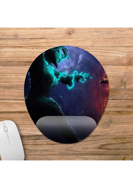 Warframe Bilek Destekli Mousepad Model - 2 Oval