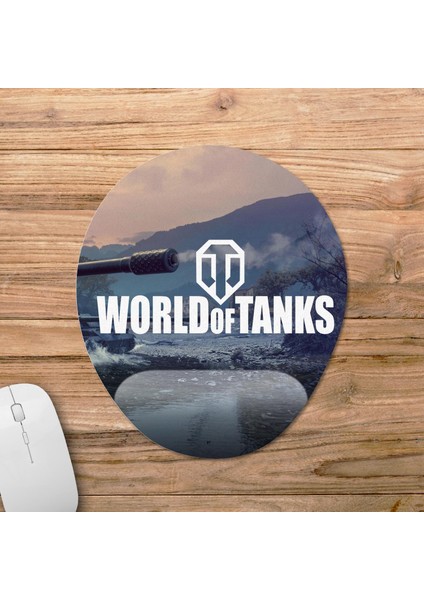 World Of Tanks Bilek Destekli Mousepad Model - 2 Oval fiyatları