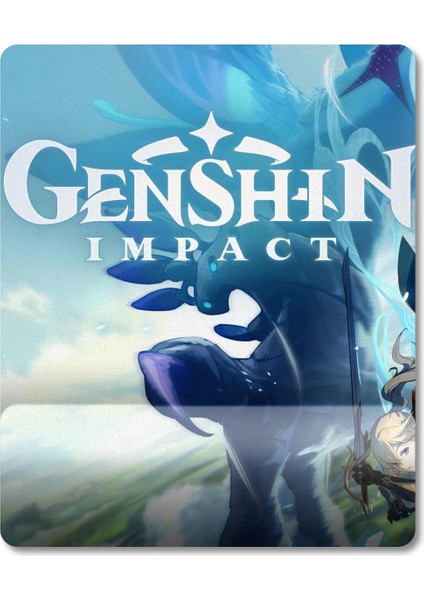 Genshin Impact Bilek Destekli Mousepad Model - 1