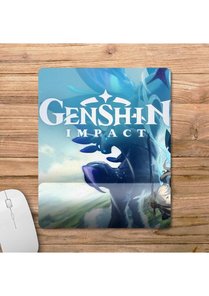 Genshin Impact Bilek Destekli Mousepad Model - 1