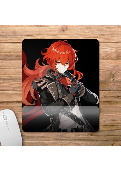 Diluc - Genshin Impact Bilek Destekli Mousepad Model - 1 fiyatları