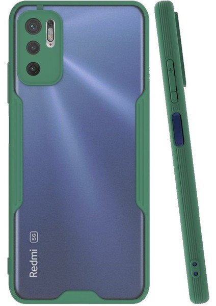 Xiaomi Redmi Note 10 5g Tam Korumalı Renkli Kenarlı Parfe Kılıf Ekran Koruyucu