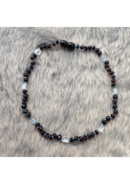 Kehribar Kolye Kız Erkek Çocuk Bebek Diş Kolyesi EG35