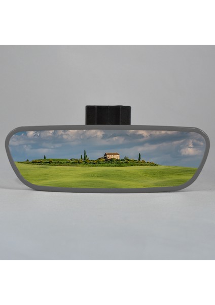 Pırlanta 3 Dik Kollu Universal Dikiz Aynası 17X5 cm Gri