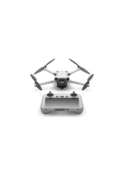 Dji Mini 3 Pro Drone (  RC Ekranlı Kumandalı) 4K Video , 48 MP , 3 Yönlü Engel Algılama , 34 dk / 47 dk Uçuş Süresi , Gerçek Dikey Çekim (DJI Türkiye Karacauslu Garantili)