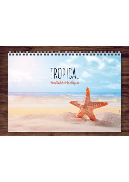 Express Planner A4 Haftalık Planlayıcı Tropical