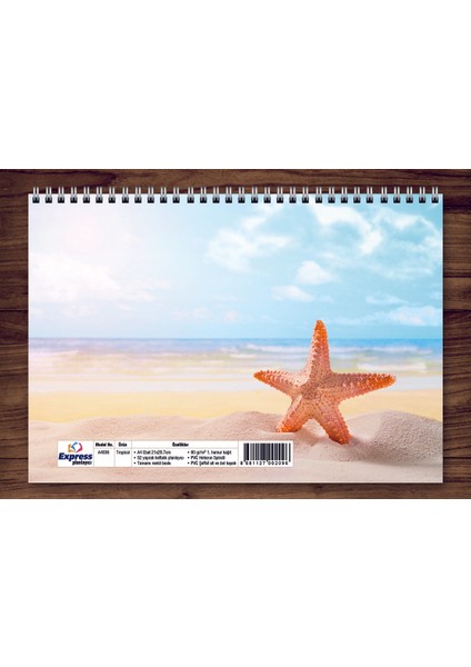 Express Planner A4 Haftalık Planlayıcı Tropical