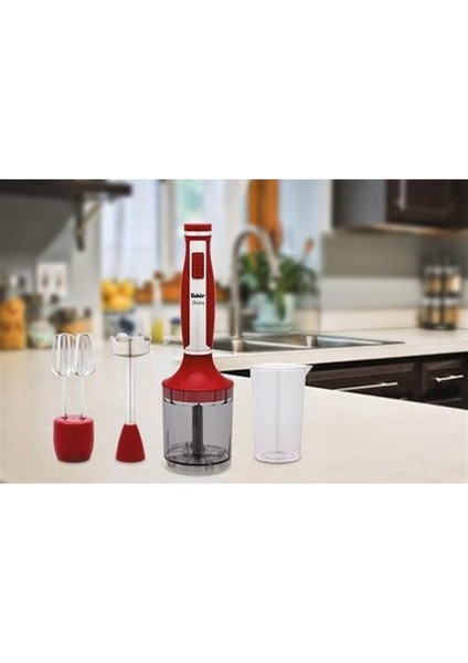 Shela Blender Set Kırmızı