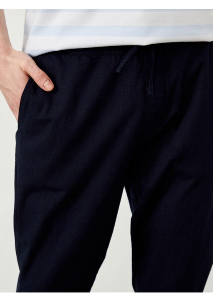 Pamuklu Regular Fit Beli Lastikli Pantolon