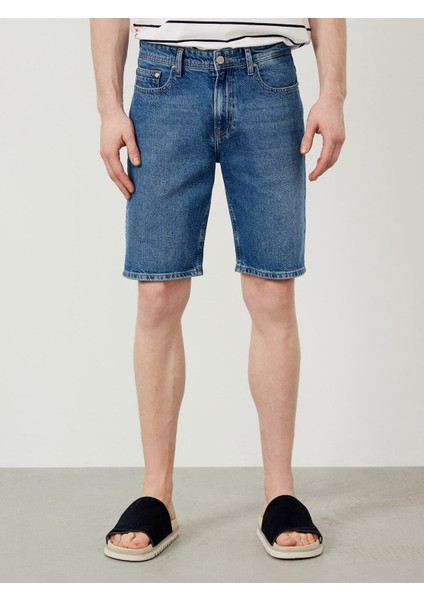 Pamuk Regular Fit Denim Şort