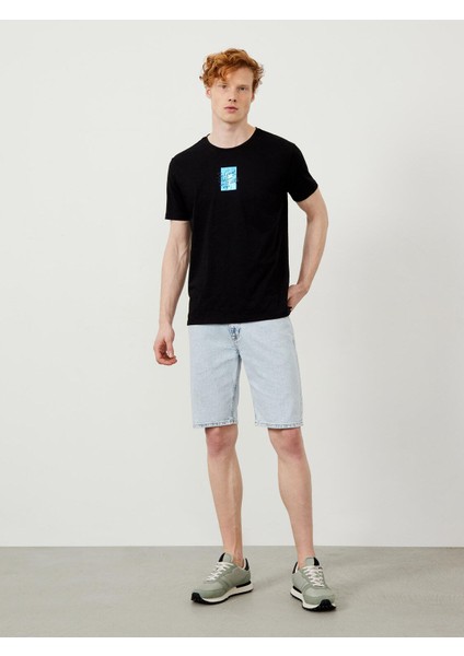 Pamuk Regular Fit Denim Şort