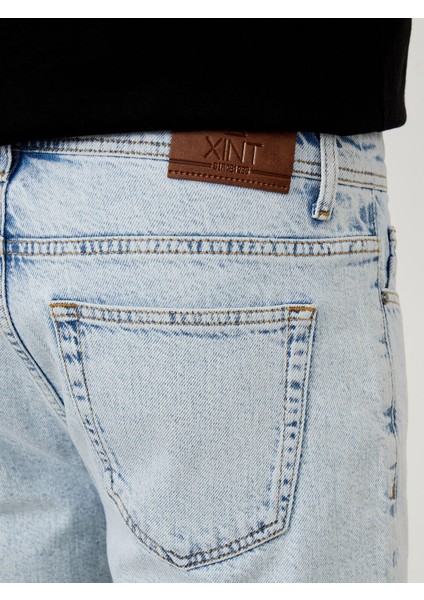 Pamuk Regular Fit Denim Şort