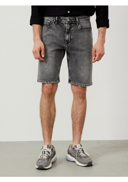 Pamuk Regular Fit Denim Şort