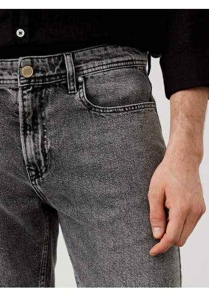 Pamuk Regular Fit Denim Şort