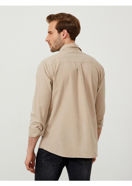 Pamuk Regular Fit Basic Gömlek