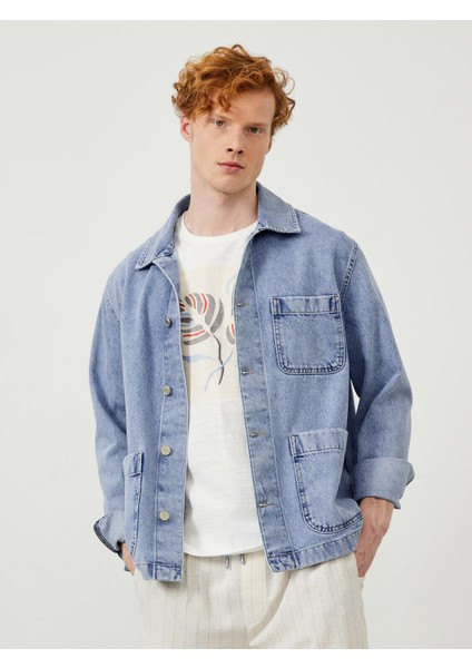 Pamuk Regular Fit Denim Ceket