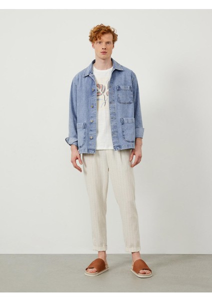 Pamuk Regular Fit Denim Ceket