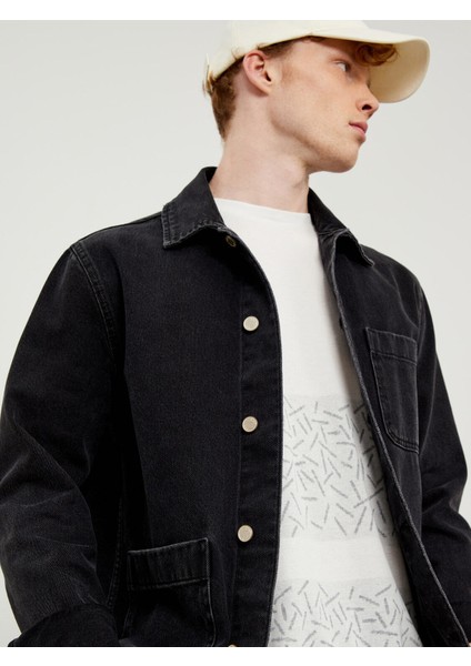 Pamuk Regular Fit Denim Ceket