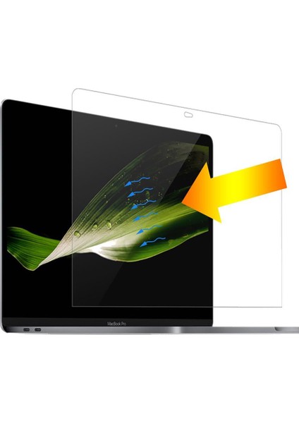 Apple Macbook Pro 15-15.4 Inc Touchbar A1707-A1990 ile Uyumlu Ekran Koruyucu Nano Film