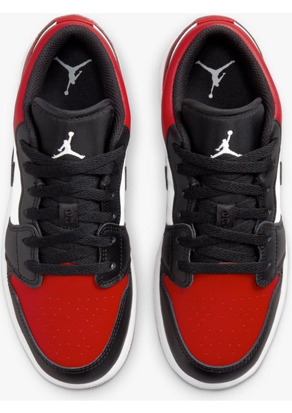 Jordan 1 Low Bred Toe 553560-612 Kadın Spor Ayakkabı modelleri