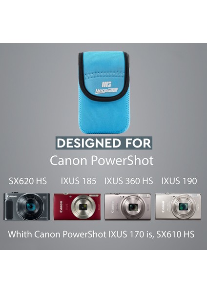 MG751 Powershot Sx620 Hs, Ixus 180, Neopren Kamera Kılıfı indirimleri