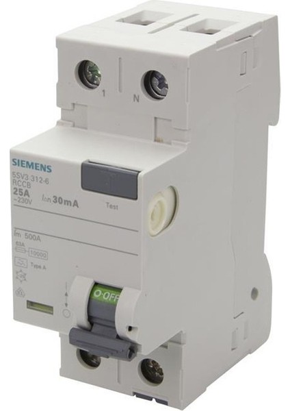 5SV4312-0 1X25 30MA Kaçak Akım Rölesi