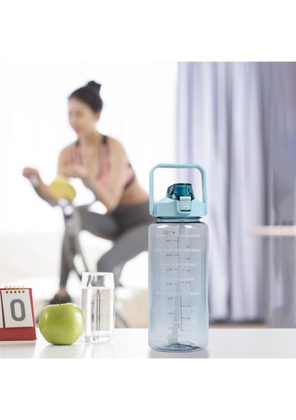 Taşıma Saplı Motivasyonel Zaman Işaretli Su Şişesi (Yurt Dışından) fırsatları