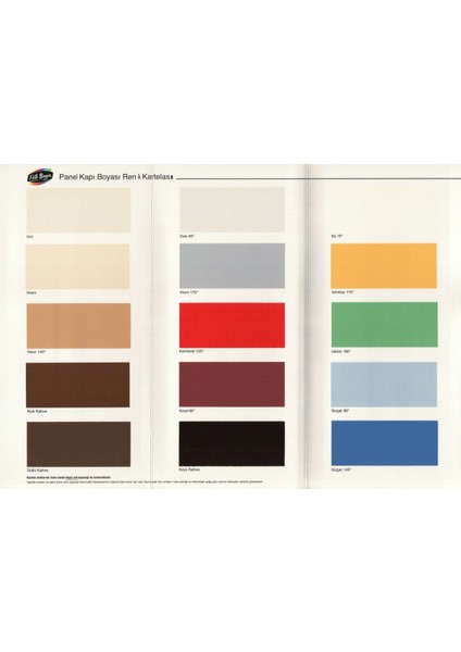 Su Bazlı Panel Kapı Boyası 2.5 Lt