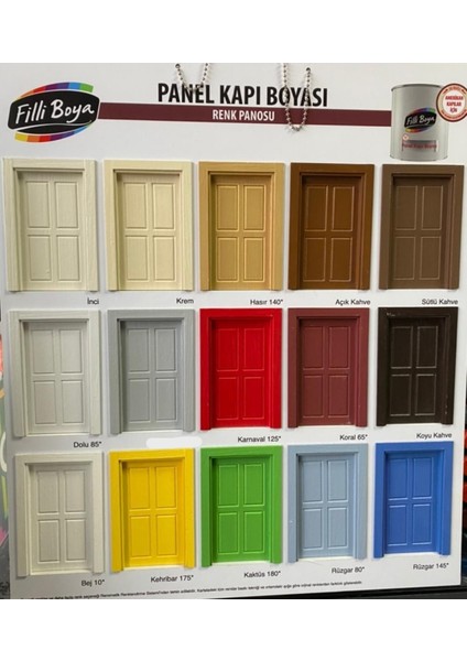 Su Bazlı Panel Kapı Boyası 2.5 Lt