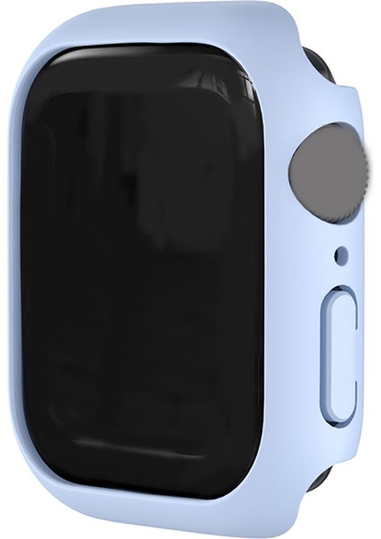 Vaka Tampon Kapağı Koruyucu Zırh Kapak Iwatch 7 41MM Akıllı Izle Açık Mavi( Yurt Dışından )
