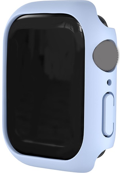 Vaka Tampon Kapağı Koruyucu Zırh Kapak Iwatch 7 41MM Akıllı Izle Açık Mavi( Yurt Dışından ) modelleri