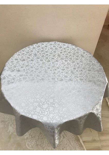 Muşamba Masa Örtüsü Yuvarlak 180 cm Çap