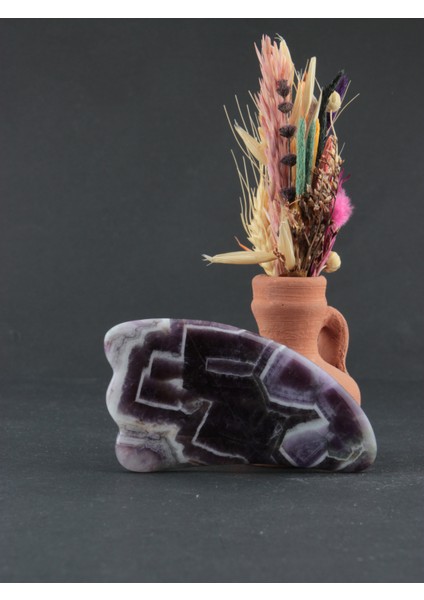 Ametist Gua Sha (Kaz Ayaklı)