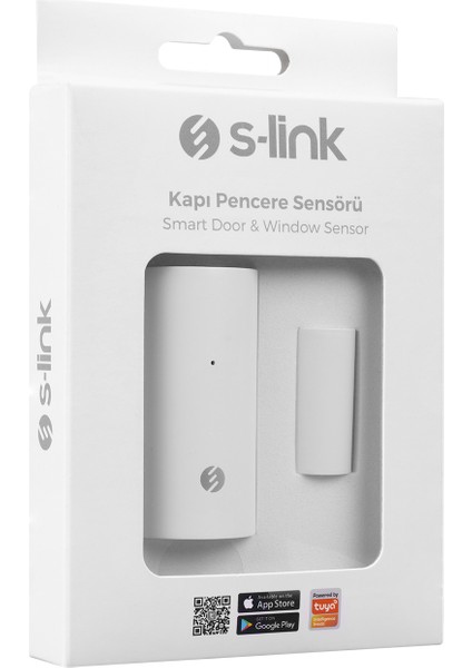 SL-EG05 Akıllı Ev Güvenliği Kablosuz Kapı Pencere Manyetik Wifi Sensör Tuya