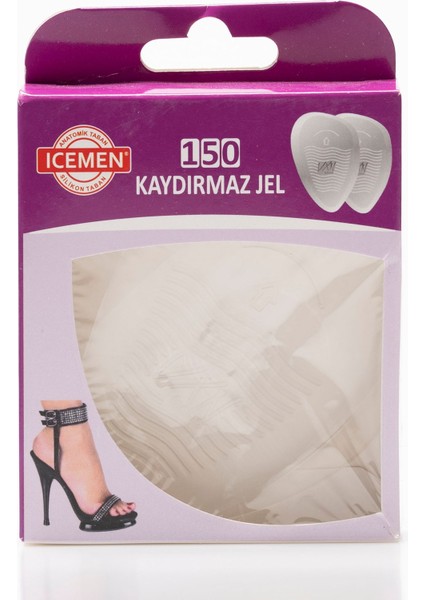 Kaydırmaz Jel Taban - Ayakkabı Parmak Yastığı