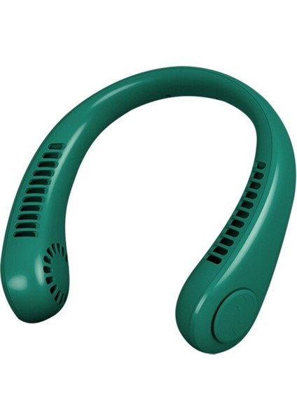 Taşınabilir Asılı Boyun Fanı USB Şarj Edilebilir Bladeless Mute Fanlar (Yurt Dışından)