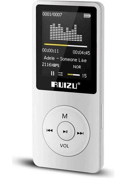 X02 Ultra Ince Mp3 Çalar 8gb Fm Radyo