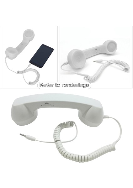 Vintage Cep Telefonu Ahizesi 3.5mm Şık Moda iPhone iPad Cep Telefonu Için Kırmızı Gül( Yurt Dışından )