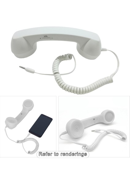 Vintage Cep Telefonu Ahizesi 3.5mm Şık Moda iPhone iPad Cep Telefonu Için Kırmızı Gül( Yurt Dışından )