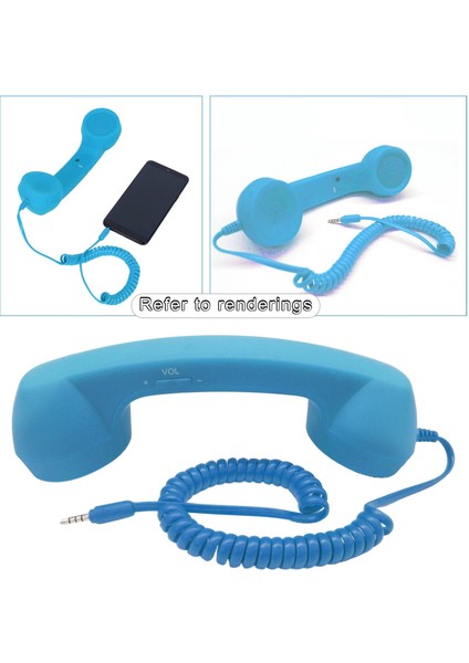 Vintage Cep Telefonu Ahizesi 3.5mm Şık Moda iPhone iPad Cep Telefonu Için Kırmızı Gül( Yurt Dışından )