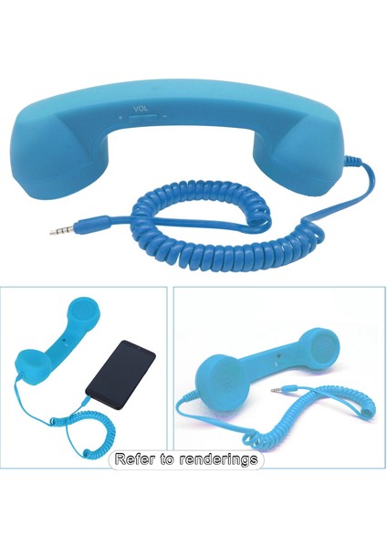 Vintage Cep Telefonu Ahizesi 3.5mm Şık Moda iPhone iPad Cep Telefonu Için Kırmızı Gül( Yurt Dışından )