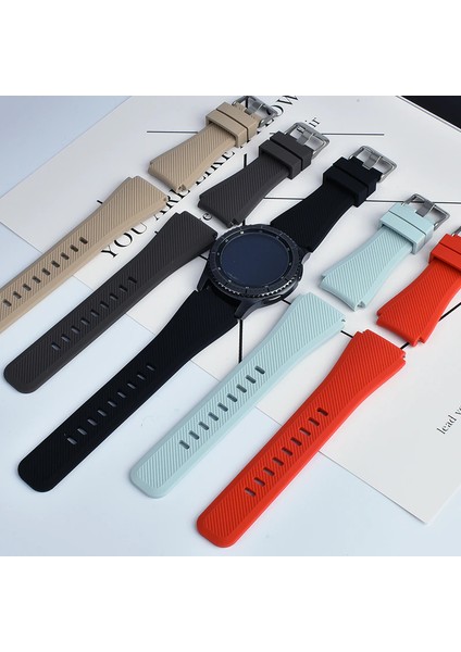 Huawei Watch Gt3 Pro ile Uyumlu 46 mm Classic Frontier Kayış Kordon Gri indirimleri
