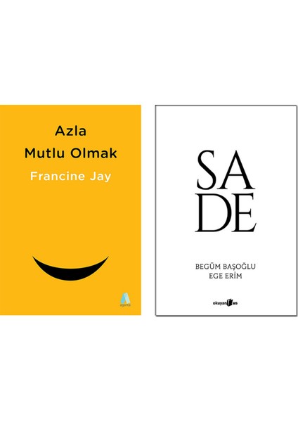 Azla Mutlu Olmak - Sade 2 Kitap Set