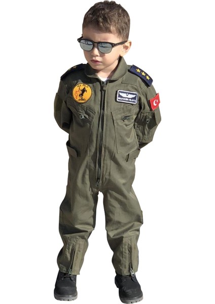 Çocuk Pilot Tulumu