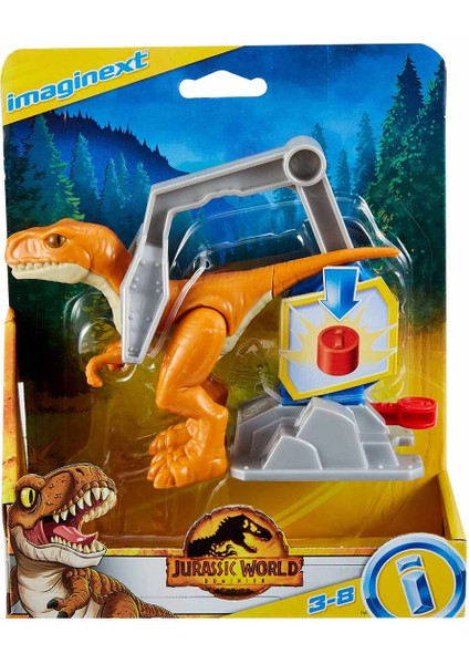 Jurassic World Dinozor ve Aksesuar GVV67 - Kahverengi