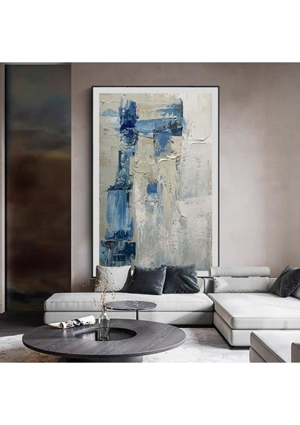 Yağlı Boya Tablo El Yapımı Home In Joy 75 x 103 Cm