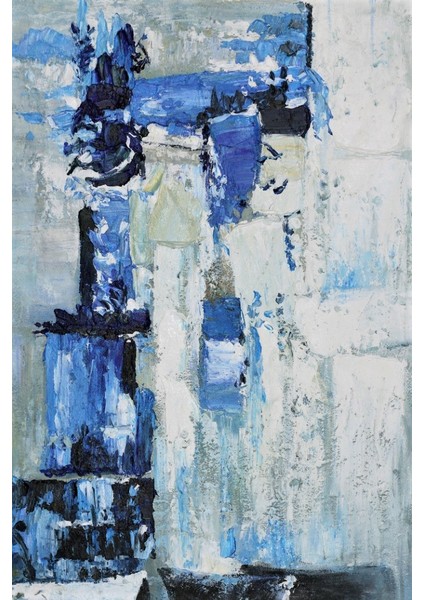 Yağlı Boya Tablo El Yapımı Home In Joy 75 x 103 Cm