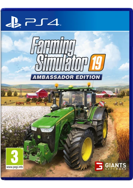 PS4 FARMING SIMULATOR 19 AMBASSADOR EDITION